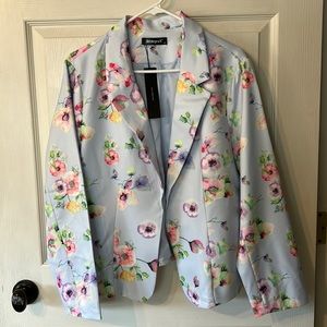 Women’s Allegra K Floral Blazer